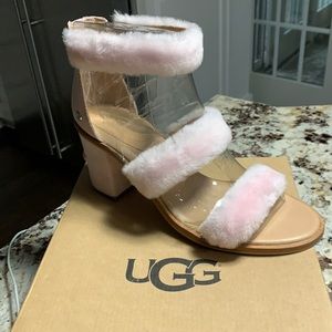 💓UGG Fluff Heel Sandal 💗